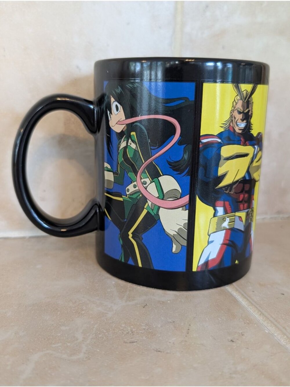 Just Funky My Hero Academia Heat Change Collage Mug Licensed 11-oz Coffee Mug